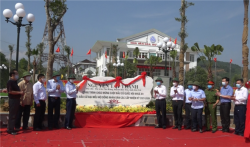 Huyện Bảo Yên khánh thành công trình Tiểu công viên Nguyễn Tất Thành