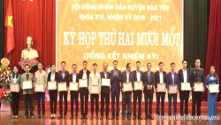 Hội đồng Nhân dân huyện Bảo Yên khóa XVI tổng kết hoạt động của HĐND nhiệm kỳ 2016 – 2021