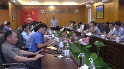 UBND huyện Bảo Yên họp phiên thường kỳ trực tuyến tháng 4 năm 2021