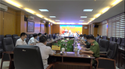 UBND tỉnh tổ chức họp trực tuyến bàn các biện pháp phòng, chống dịch Covid-19