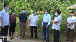Huyện Bảo Yên và huyện Lục Yên tỉnh Yên Bái trao đổi công tác phòng chống dịch Covid-19
