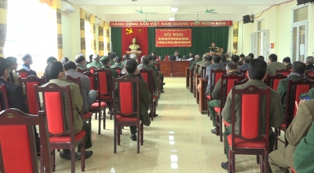 Hội cựu chiến binh tỉnh Lào Cai đối thoại trực tiếp với hội viên Cựu chiến binh thị trấn Phố Ràng, Yên Sơn, Lương Sơn