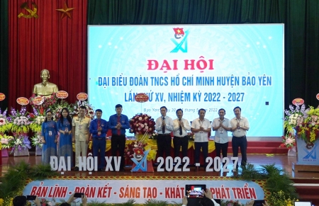Đoàn TNCS Hồ Chí Minh huyện Bảo Yên tổ chức Đại hội đại biểu lần thứ XV, nhiệm kỳ 2022-2027