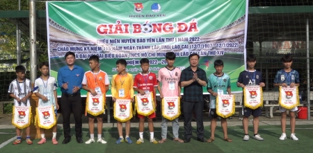 Huyện Bảo Yên tổ chức Giải bóng đá Thiếu niên lần thứ nhất, năm 2022