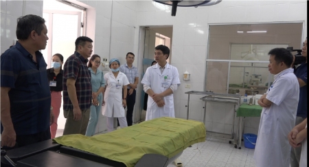 Bệnh viện đa khoa huyện Bảo Yên tiếp nhận bác sỹ về hộ trợ y tế