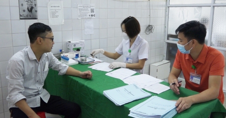 Liên Đoàn lao động huyện Bảo Yên tổ chức khám sức khỏe định kỳ cho người lao động năm 2022