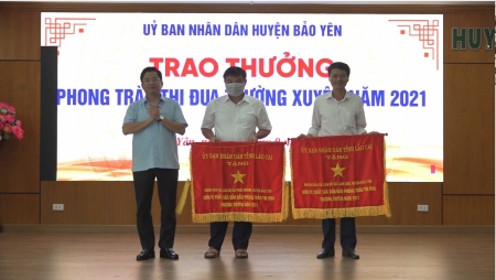 UBND huyện Bảo Yên họp thường kỳ tháng 9 năm 2022