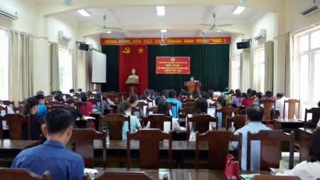 LĐLĐ huyện Bảo Yên tổ chức Hội nghị tấp huấn công tác tổ chức đại hội công đoàn các cấp, nhiệm kỳ 2023 – 2028