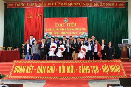 Đại hội điểm Hội Nông dân xã Minh Tân lần thứ XI, nhiệm kỳ 2023 – 2028