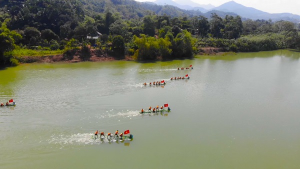 Ngày hội đua mảng trên sông Chảy Hào khí trận Phố Ràng lần thứ Nhất, năm 2022