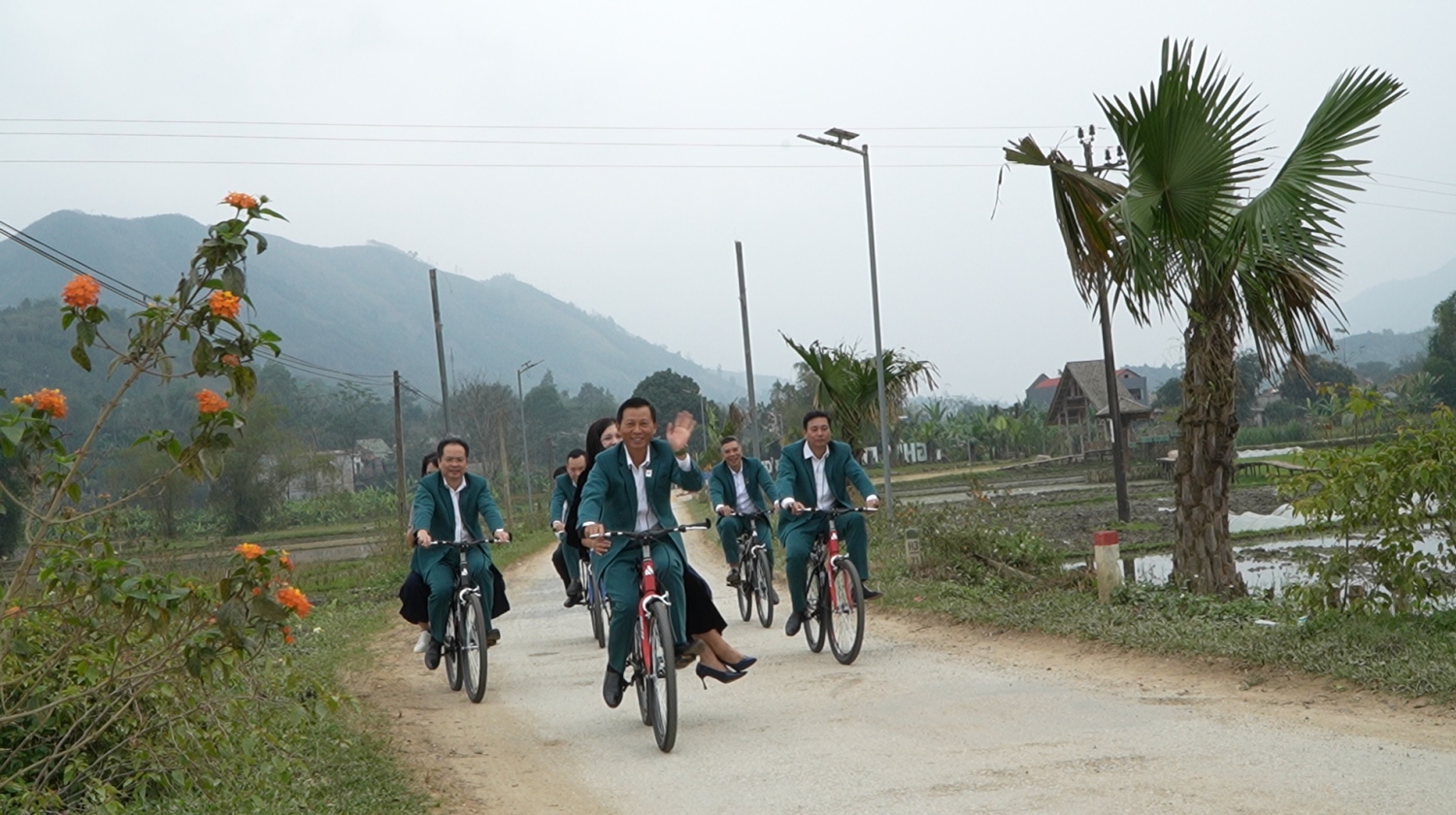 Tham quan, trải nghiệm Điểm du lịch cộng đồng xã Nghĩa Đô bằng xe đạp (1)