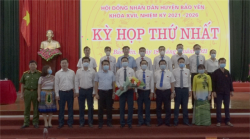 Kỳ họp thứ nhất HĐND huyện Bảo Yên khóa XVII nhiệm kỳ 2021 - 2026 thành công tốt đẹp