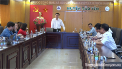 Huyện Bảo Yên tổ chức tập huấn triển khai phòng họp không giấy tờ