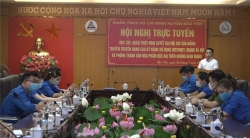 Huyện đoàn Bảo Yên tổ chức hội nghị trực tuyến học tập, quán triệt Nghị quyết Đại hội XIII của Đảng