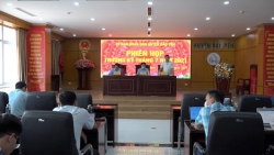 UBND huyện Bảo Yên họp phiên thường kỳ tháng 7 năm 2021