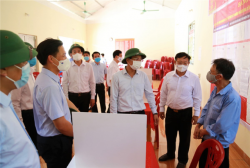 Bí thư Tỉnh ủy Đặng Xuân Phong kiểm tra công tác chuẩn bị bầu cử tại huyện Bảo Yên