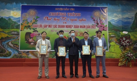 Huyện Bảo Yên giao lưu, gặp mặt các doanh nghiệp xuân Nhâm Dần 2022