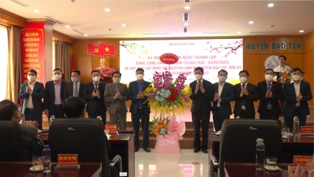 Bảo Yên gặp mặt kỷ niệm 92 năm Ngày thành lập Đảng Cộng sản Việt Nam