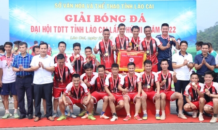 Đội Bảo Yên bảo vệ thành công chức vô địch Giải bóng đá Đại hội Thể dục – Thể thao tỉnh