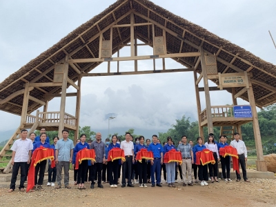 Huyện Đoàn Bảo Yên khánh thành công trình thanh niên cấp huyện