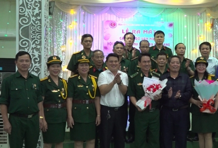 Ra mắt câu lạc bộ văn nghệ cựu chiến binh thị trấn Phố Ràng
