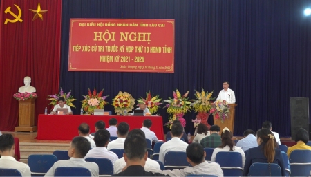 Tổ đại biểu HĐND tỉnh bầu tại huyện Bảo Yên tiếp xúc cử tri tại xã Xuân Thượng, Điện Quan