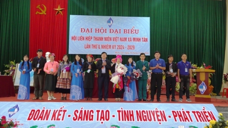 Đại hội đại biểu Hội LHTN Việt Nam xã Minh Tân lần thứ V, nhiệm kỳ 2024 – 2029