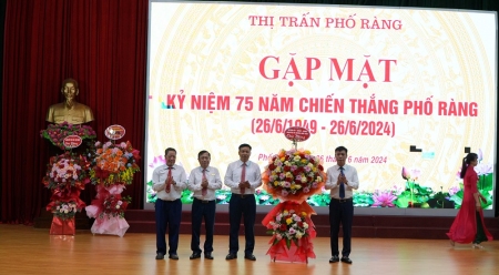 Thị trấn Phố Ràng, huyện Bảo Yên tổ chức gặp mặt kỷ niệm 75 năm Chiến thắng Phố Ràng