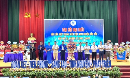 Đại hội đại biểu Hội LHTN Việt Nam huyện Bảo Yên lần thứ VI, nhiệm kỳ 2024 - 2029