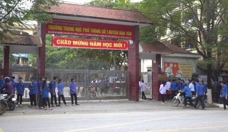 Không khí hân hoan ngày tựu trường