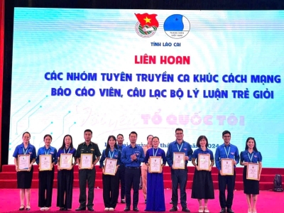 Bảo Yên đạt giải Ba tại Liên hoan các nhóm tuyên truyền ca khúc cách mạng