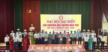 Đại hội đại biểu hội Khuyến học huyện Bảo Yên lần thứ V nhiệm kỳ 2024-2029