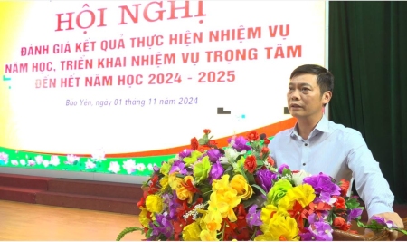 Hội nghị đánh giá kết quả thực hiện nhiệm vụ năm học,triển khai nhiệm vụ trọng tâm đến hết năm học 2024 – 2025