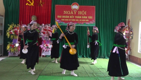 Ngày hội đại đoàn kết dân tộc toàn dân Khu dân cư thôn 3AB, xã Kim Sơn