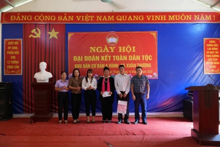 Ngày hội đại đoàn kết khu dân cư 6 Vành, xã Xuân Thượng