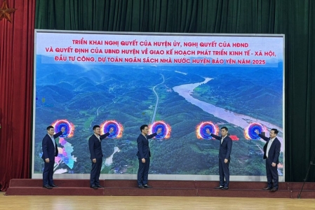 Bảo Yên giao chỉ tiêu phát triển kinh tế - xã hội, dự toán ngân sách nhà nước năm 2025