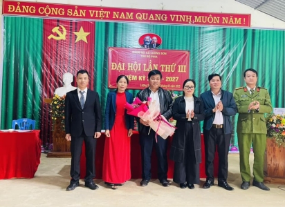 Đại hội lần thứ III, nhiệm kỳ 2025- 2027 chi bộ Phia, xã Lương Sơn thành công tốt đẹp