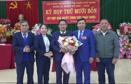 HĐND thị trấn Phố Ràng tổ chức kỳ họp thứ mười bốn (kỳ họp giải quyết công việc phát sinh)