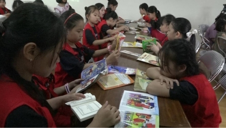 Sôi nổi ngày hội đọc sách tại thư viện huyện Bảo Yên