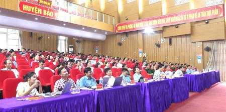 Bảo Yên: trên 2.800 cán bộ, đảng viên tham gia học tập chuyên đề “Học tập và làm theo tư tưởng, đạo đức, phong cách Hồ Chí Minh về thực hành tiết kiệm, chống lãng phí”