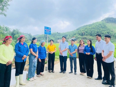 Khánh thành công trình “Cầu Thanh niên” tại xã Minh tân