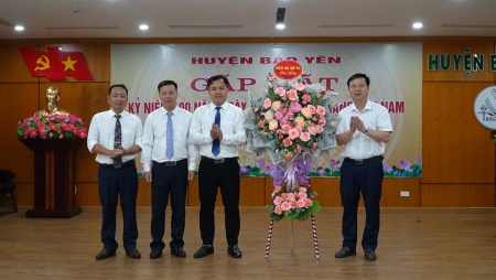 Bảo Yên: Gặp mặt kỷ niệm 100 năm Ngày Báo chí Cách mạng Việt Nam