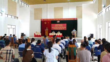 Tổ đại biểu HĐND tỉnh Lào Cai bầu tại huyện Bảo Yên tiếp xúc cử tri trước kỳ họp thường lệ giữ năm HĐND tỉnh Lào Cai khóa XVI, nhiệm kỳ 2021 – 2026