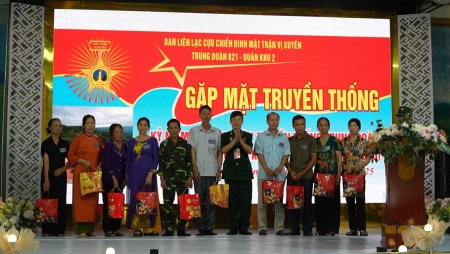Ban liên lạc Hội cựu chiến binh mặt trận Vị Xuyên trung đoàn 821 – Quân khu 2 tổ chức gặp mặt truyền thống năm 2025