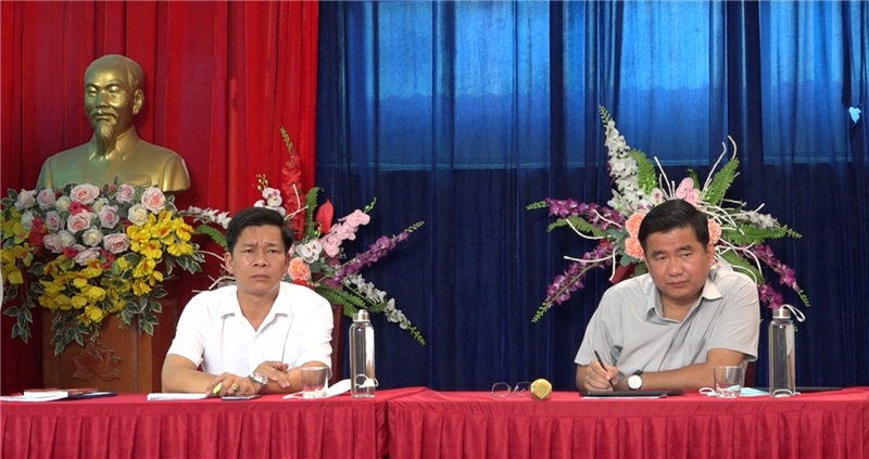 Đồng chí Tô Ngọc Liễn Phó Bí thư Huyện ủy, Chủ tịch UBND huyện